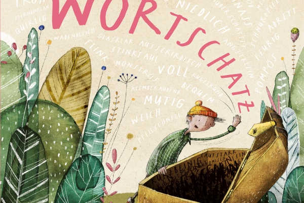 Rebecca Gugger & Simon Röthlisberger: Der Wortschatz. NordSüd 2024 |€ 17,50 | ISBN 978-3-314-10670-5