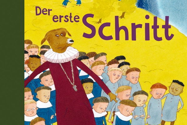 Pija Lindenbaum: Der erste Schritt. Aus dem Schwedischen von Jana Hemer. Klett Kinderbuch 2023 |€ 18,50 | ISBN 978-3-95470-276-3