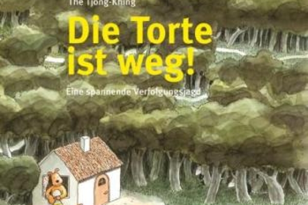 Thé Tjong-Khing: Die Torte ist weg! Eine spannende Verfolgungsjagd | Frankfurt: Moritz 2006, 25 S. | ISBN 978-3-89565-173-1 | ab 4 Jahren