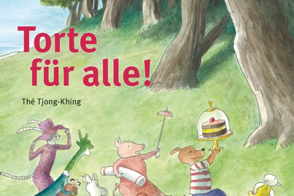 Thé Tjong-Khing: Torte für alle! Moritz 2023 | € 15,50 | ISBN 978-3-89565-444-2